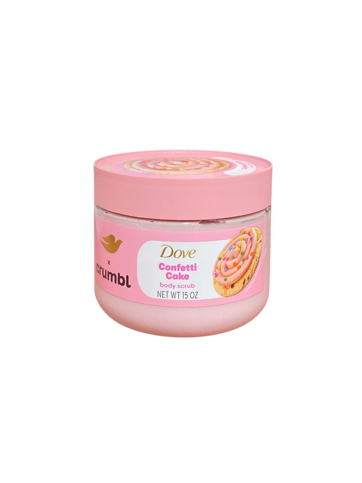 Exfoliante Dove x Crumbl Body Scrub Edición Limitada