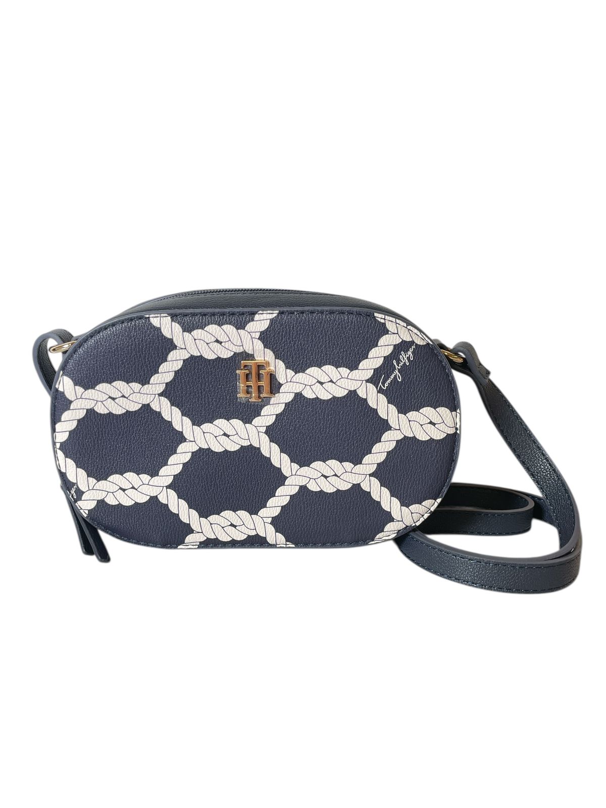 Bolso cruzado Tommy Hilfiger estilo náutico | Navy o Ivory | Original